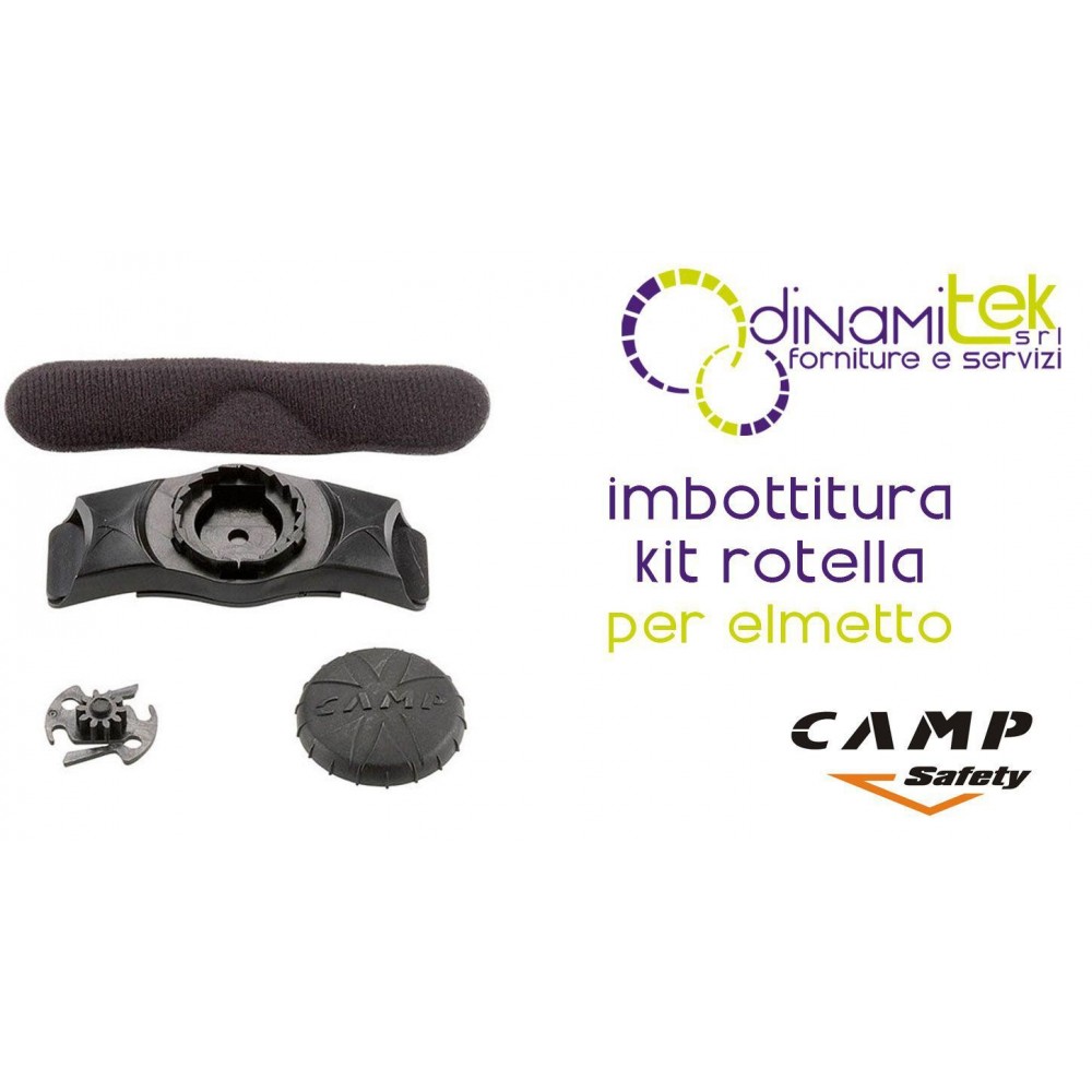 2068 KIT DE ROUE DE RéGLAGE POUR LE REMBOURRAGE DU CASQUE CAMP SéCURITé Dinamitek 1