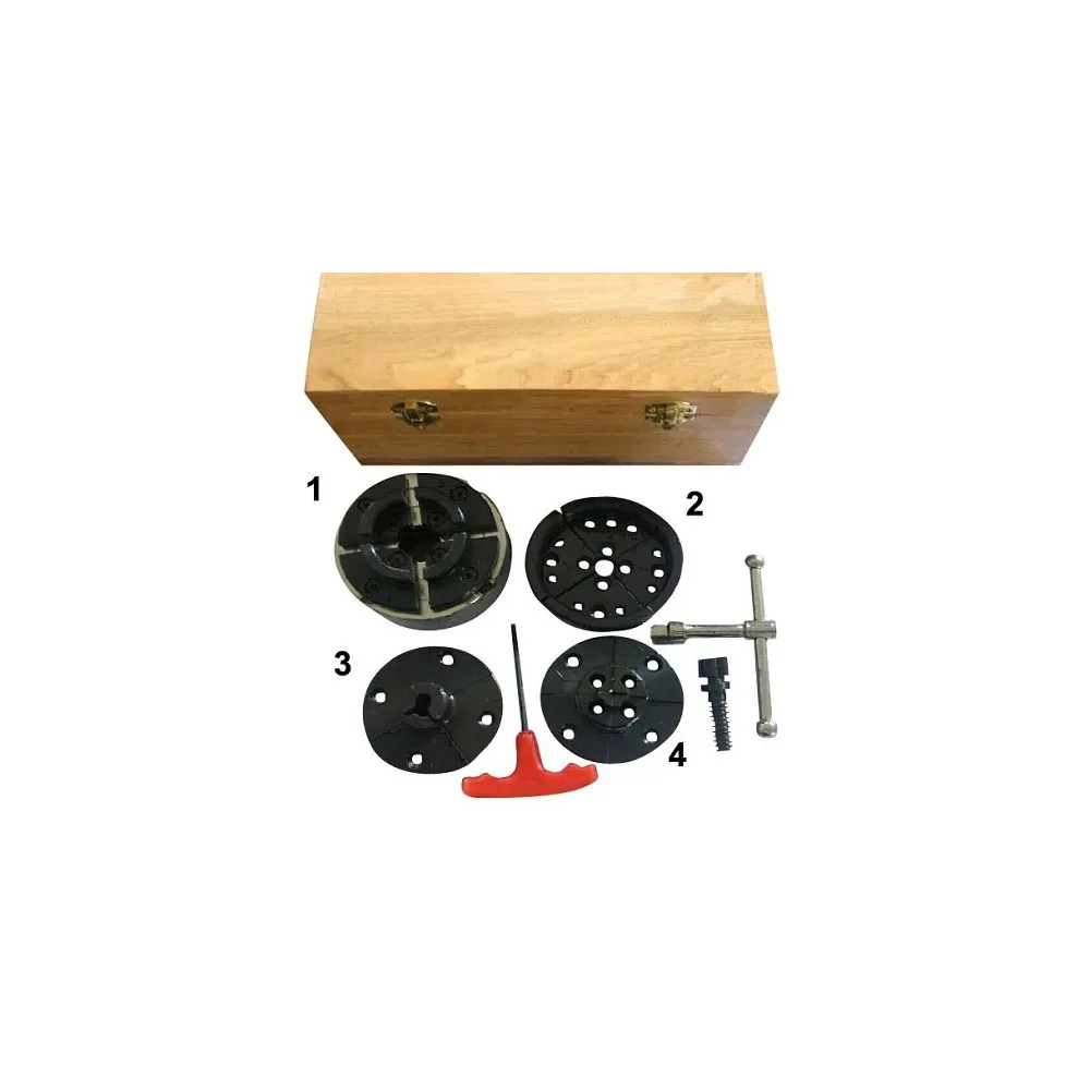 HOLZKRAFT - HOL5931054 - SPINDLE PROFESSIONAL 4-JAW M33X3,5 Dinamitek 2