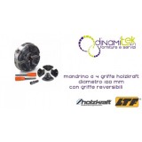 HOLZKRAFT - HOL5931023 - CHUCK 4-LA MANDíBULA DE DIáMETRO DE 100 MM CON MANDíBULAS REVERSIBLES Dinamitek 1