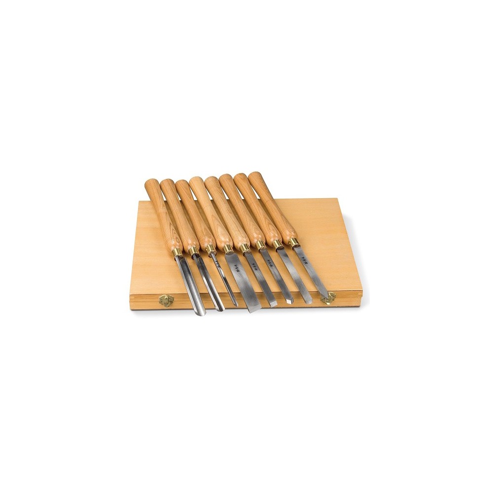 HOLZKRAFT - HOL5931011 - KIT DE HERRAMIENTAS PARA EL TORNEADO DE PIEZAS 8 Dinamitek 2