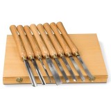 HOLZKRAFT - HOL5931011 - TROUSSE D'OUTILS POUR LE TOURNAGE DE 8 PIèCES Dinamitek 2