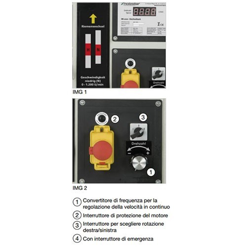 Tornio Parallelo Usato Per Legno - Stock Fallimenti - Foto 4