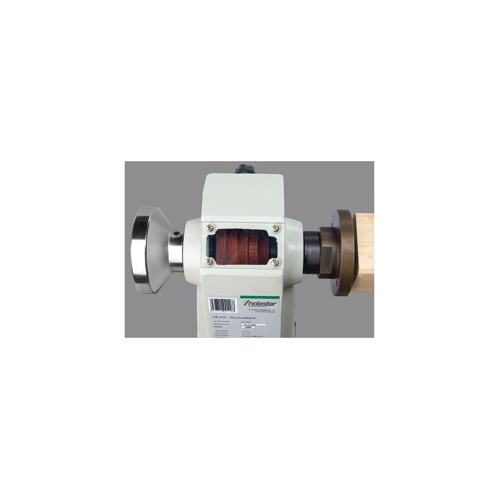 HOLZKRAFT - HOL5920450 - KLEINE DREHBANK FüR HOLZ-MODELL DB 450 - MAX DURCHMESSER FüR DREH-254 MM Dinamitek 3