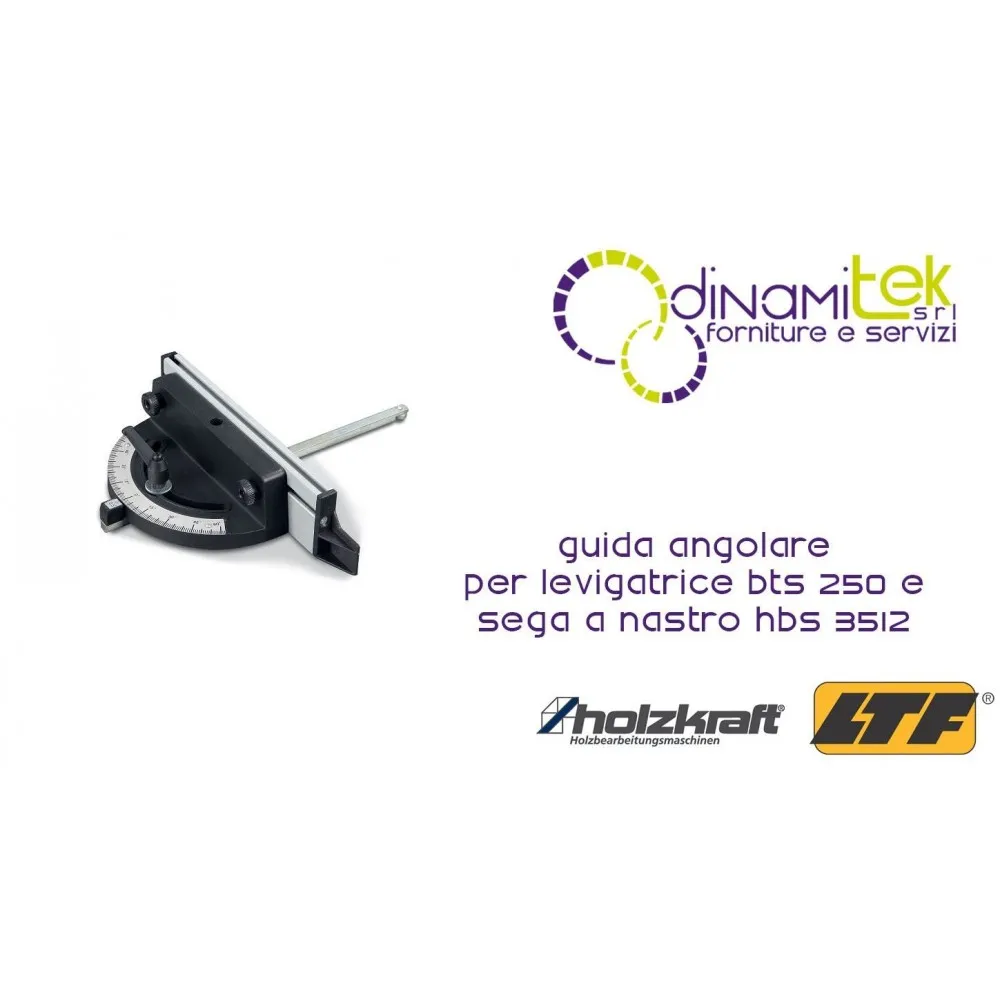 HOLZKRAFT - HOL5910814 - Guida Angolare Per Levigatrice BTS 250 e Sega A Nastro HBS 351-2 Dinamitek 1