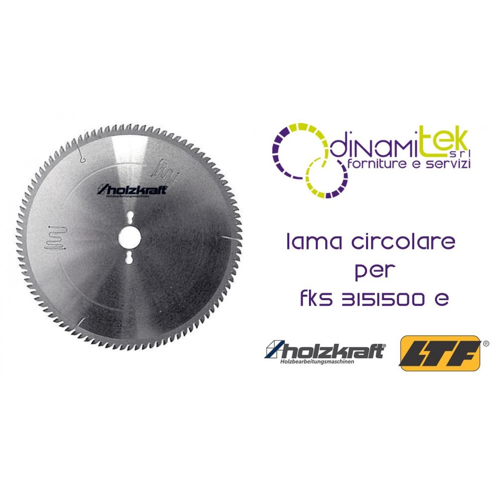 HOLZKRAFT - HOL5263160 -CUCHILLA CIRCULAR PARA FKS 315-1500 Y DIENTES DE 60 T - DIáMETRO 315 MM Dinamitek 1
