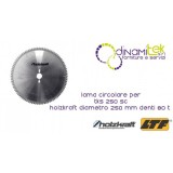 HOLZKRAFT - HOL5262581 - RUNDMESSER FüR TKS 250 SC - DIE ZäHNE 80 T Dinamitek 1