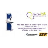 HOLZKRAFT - HOL5155303 - BAND SAW FOR WOOD MODEL HBS 533 - 400 V - TABLE SIZE 680X530 MM - CUTTING HEIGHT 270 MM Dinamitek 1