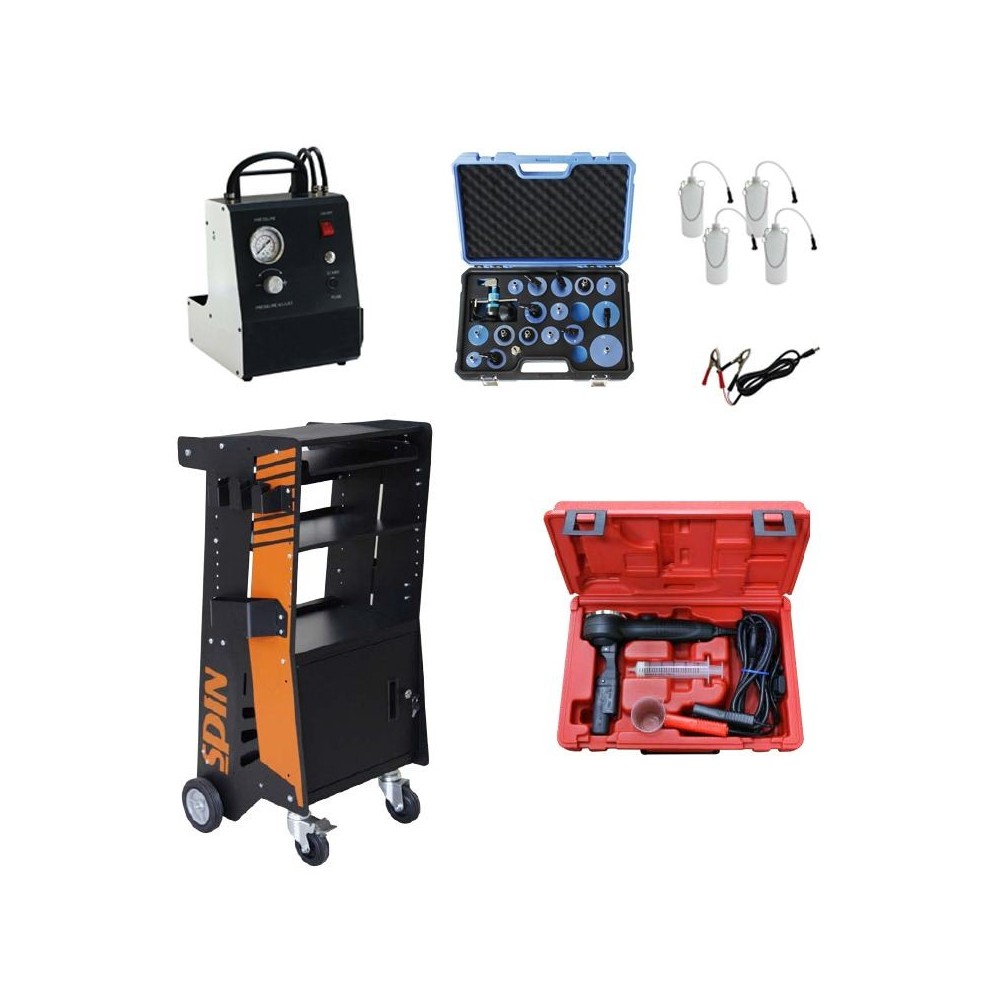 SPIN MARCO TOOLS 03.036.43 BRAKE MATE BASIC FULL PACK KIT SERVICE FRENI Dinamitek 2