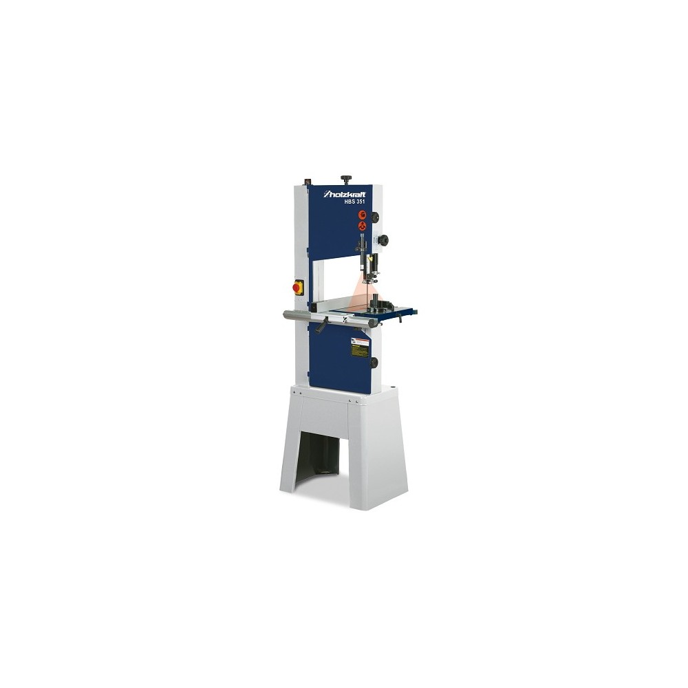 HOLZKRAFT - HOL5153501 - BAND SAW FOR WOOD MODEL HBS 351 - 230 V - DIMENSIONS TABLE 495X356 MM - CUTTING HEIGHT 200 MM Dinamitek 3