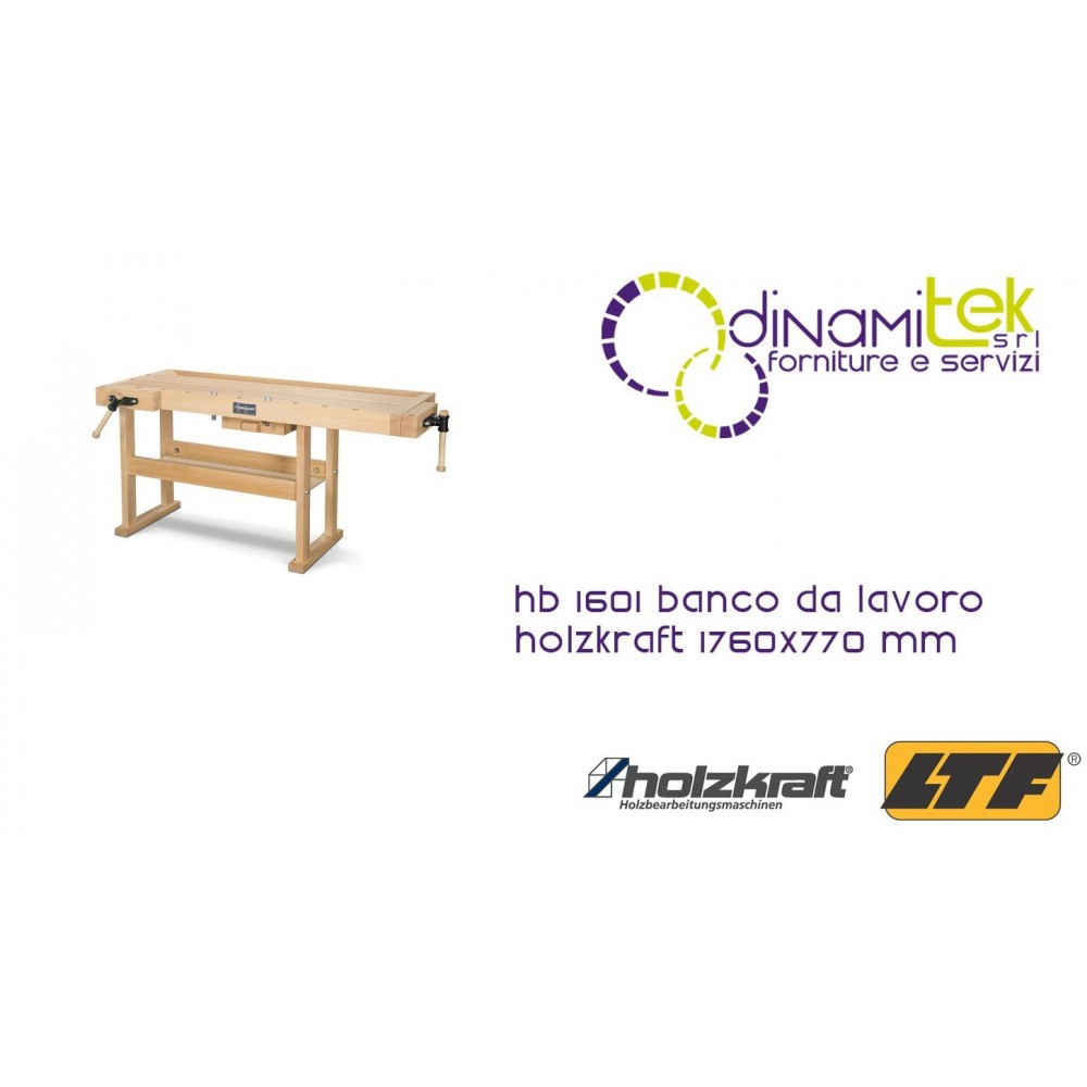 HOLZKRAFT - HOL5101163 - TRAVAIL DE MODèLE DU BANC 1601 - 1760X770 MM Dinamitek 1