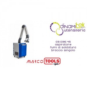 SPIN MARCO TOOLS 03.036.45 ASPIRATORE FUMI DI SALDATURA BRACCIO SINGOLO Dinamitek 1