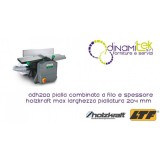 HOLZKRAFT - HOL5905200 PLANER CâBLE ET D'éPAISSEUR MODèLE ADH200 - MAX LARGEUR DE RABOTAGE: 204 MM Dinamitek 1