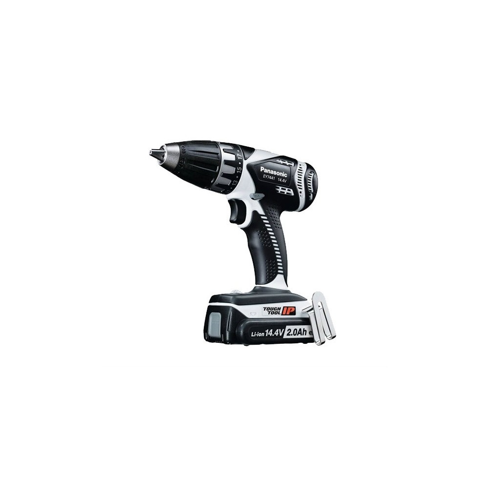 TRAPANOAVVITATORE14.4V-2X2,0AH-DURCHM.13MM-37.5 M EY7441LF2S PANASONIC Dinamitek 2