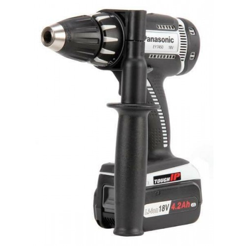TRAPANOAVVITATORE18V-2X4,2AH-DIAM.13MM-57NM EY7450LS2S PANASONIC Dinamitek 2