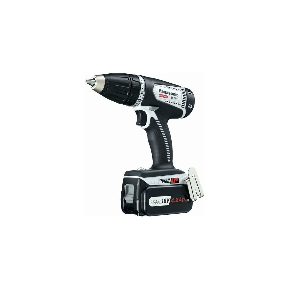 TRAPANOAVVITATOREDUAL18V-2X4.2AH-DURCHM.13MM-42NM EY74A1LS2G PANASONIC Dinamitek 2
