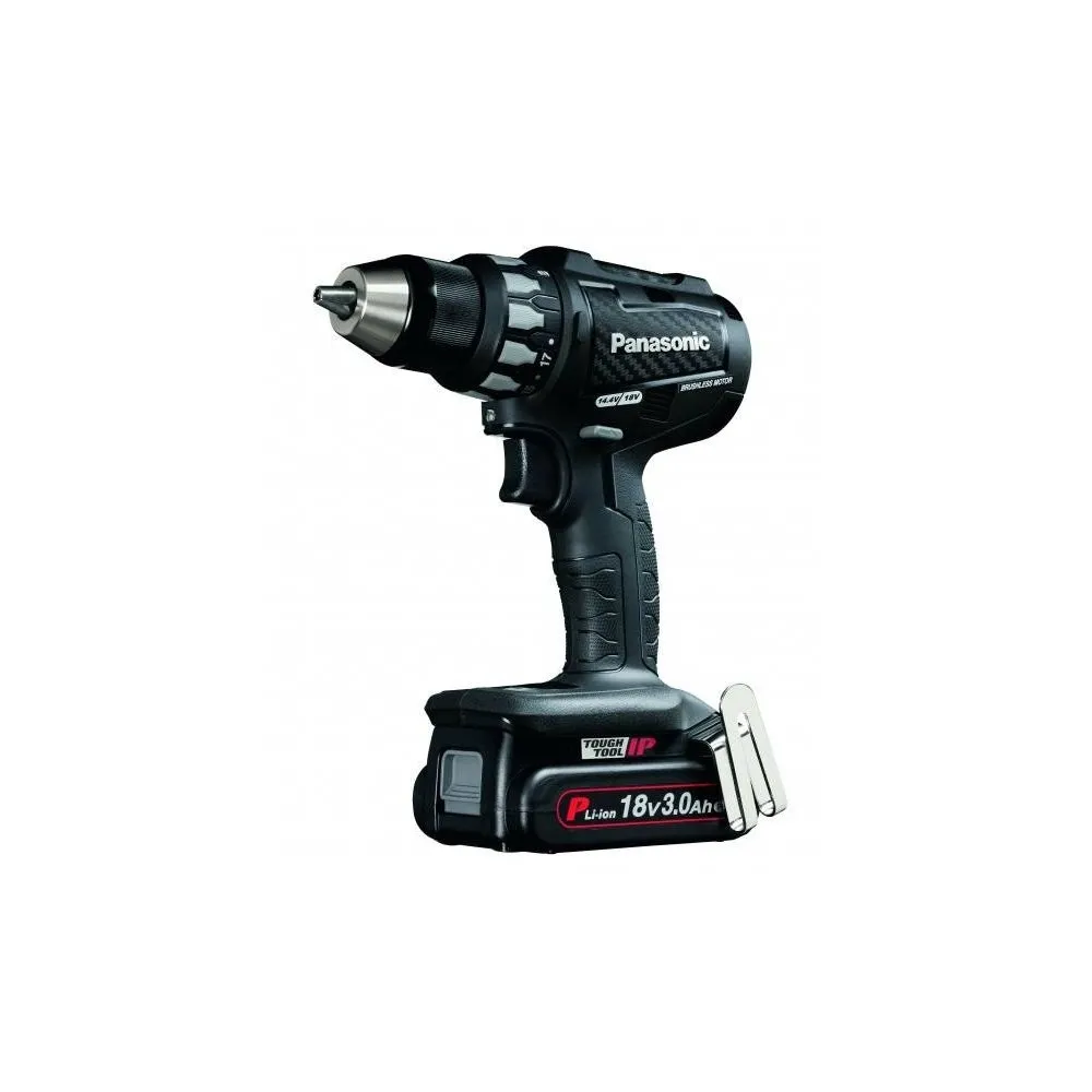 TRAPANO AVVITATORE DUAL 18V - 2 X 3 AH - DIAM. 13MM - 50NM BRUSHLESS PANASONIC EY74A2PN2G Dinamitek 2