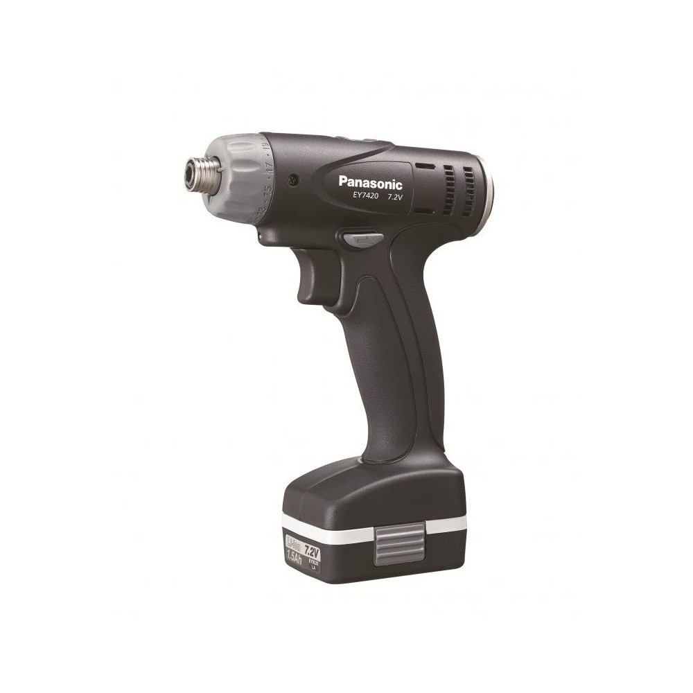 CACCIAVITE7.2V-2X1.5AH-ATTACCOESAGONALE1L4CONFRIZIONESHUT-OFF EY7420LA2S PANASONIC Dinamitek 2