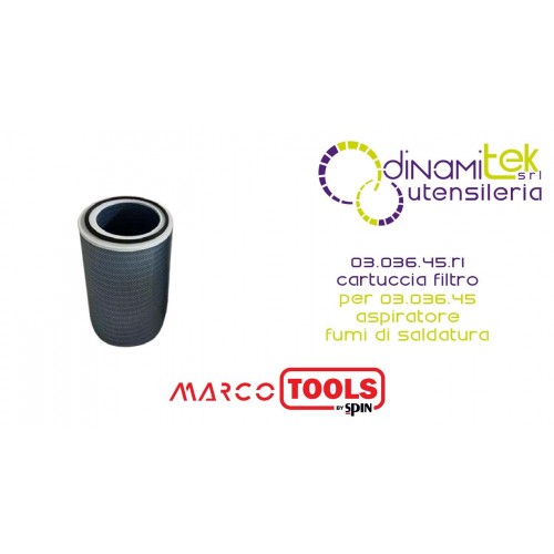 SPIN MARCO TOOLS 03.036.45.R1 CARTUCCIA FILTRO PER 03.036.45 Dinamitek 1