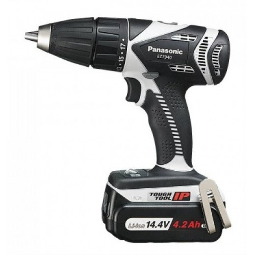 TRAPANOAPERCUSSIONE14.4V-2X4,2AH-DURCHM.13MM-41,5 NM EY7940LS2S PANASONIC Dinamitek 2