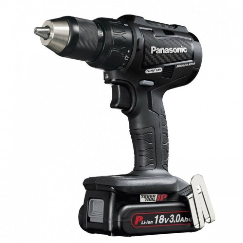 TRAPANO A PERCUSSIONE 18V - 2 X 3 AH - DIAM. 13MM - 50NM PANASONIC EY79A2PN2G Dinamitek 2
