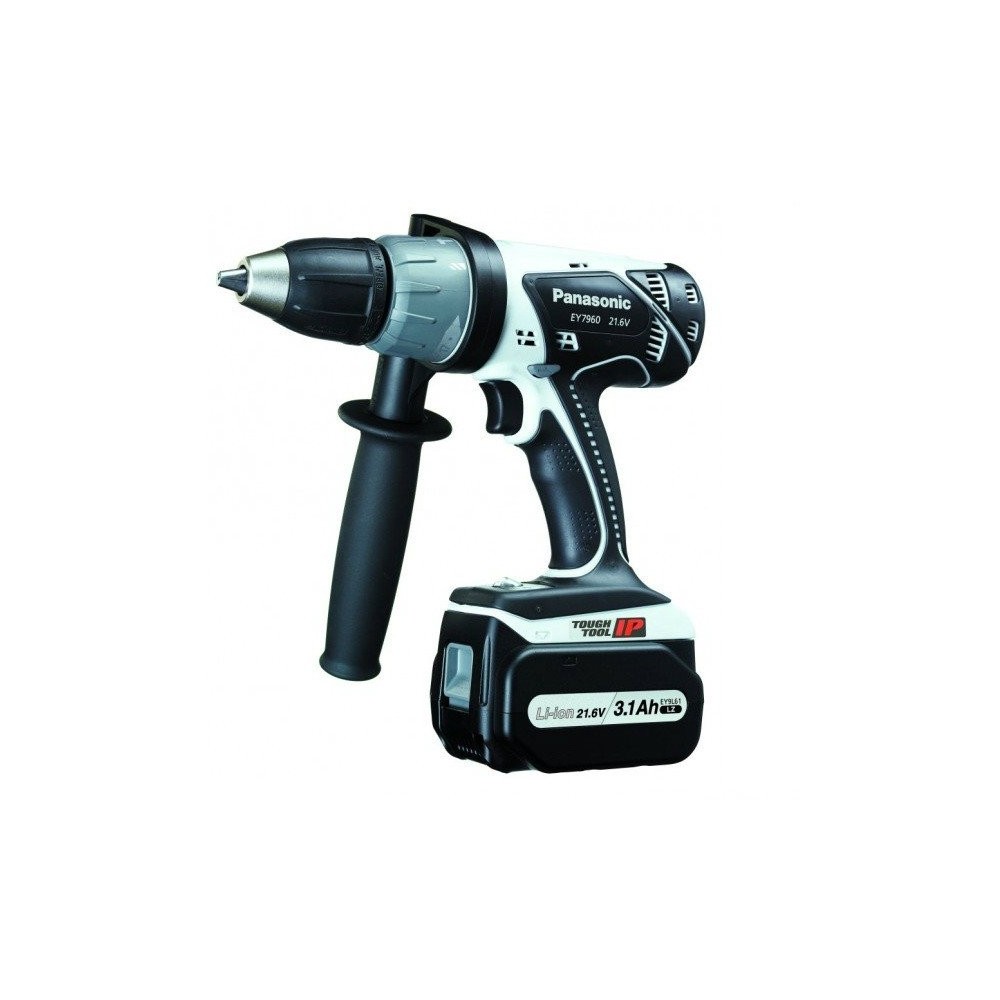 TRAPANOAPERCUSSIONE21,6V-2X4,2AH-DIAM.13MM-63NM EY7960LS2S PANASONIC Dinamitek 2