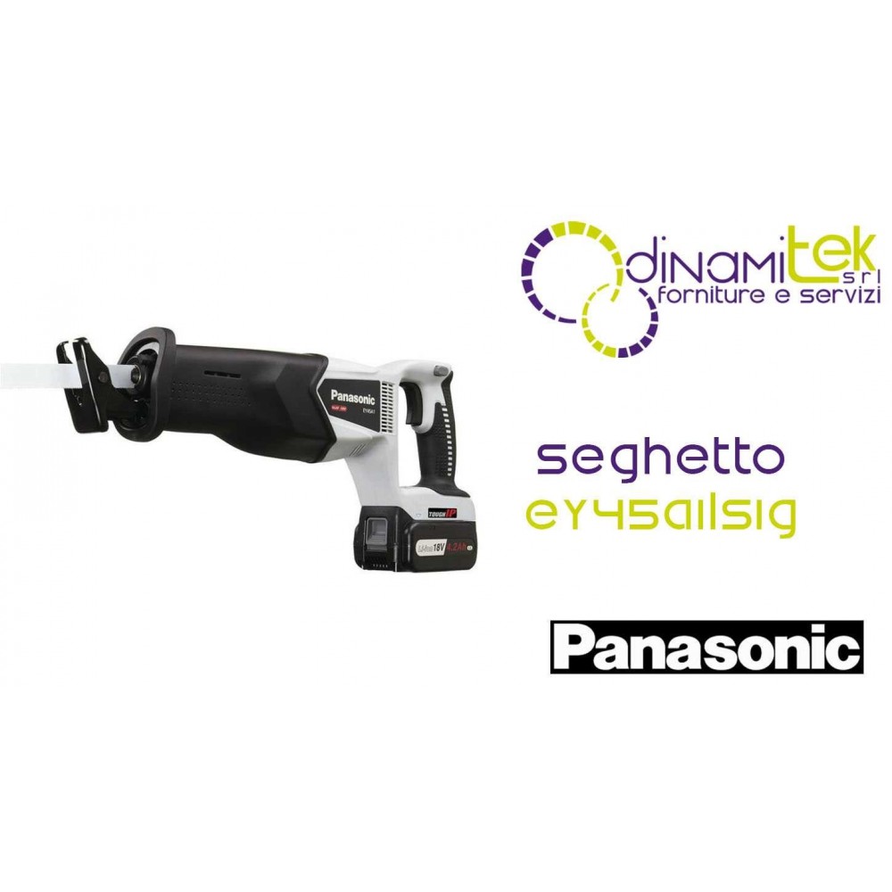 SEGHETTOAGATTUCCIODUAL18V-1X4,2AH EY45A1LS1G PANASONIC Dinamitek 1
