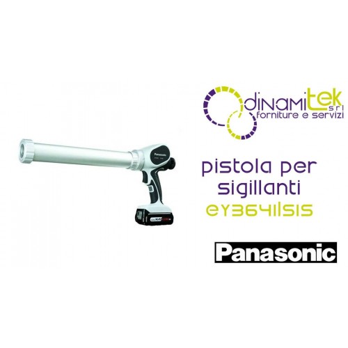 PISTOLAPERPRODOTTISIGILLANTI600ML14,4V-1X4,2AH EY3641LS1S PANASONIC Dinamitek 1