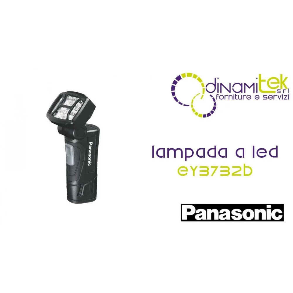 LAMPADAALED10,8V1,5AH-BATTERIANONINCLUSA EY3732B PANASONIC Dinamitek 1