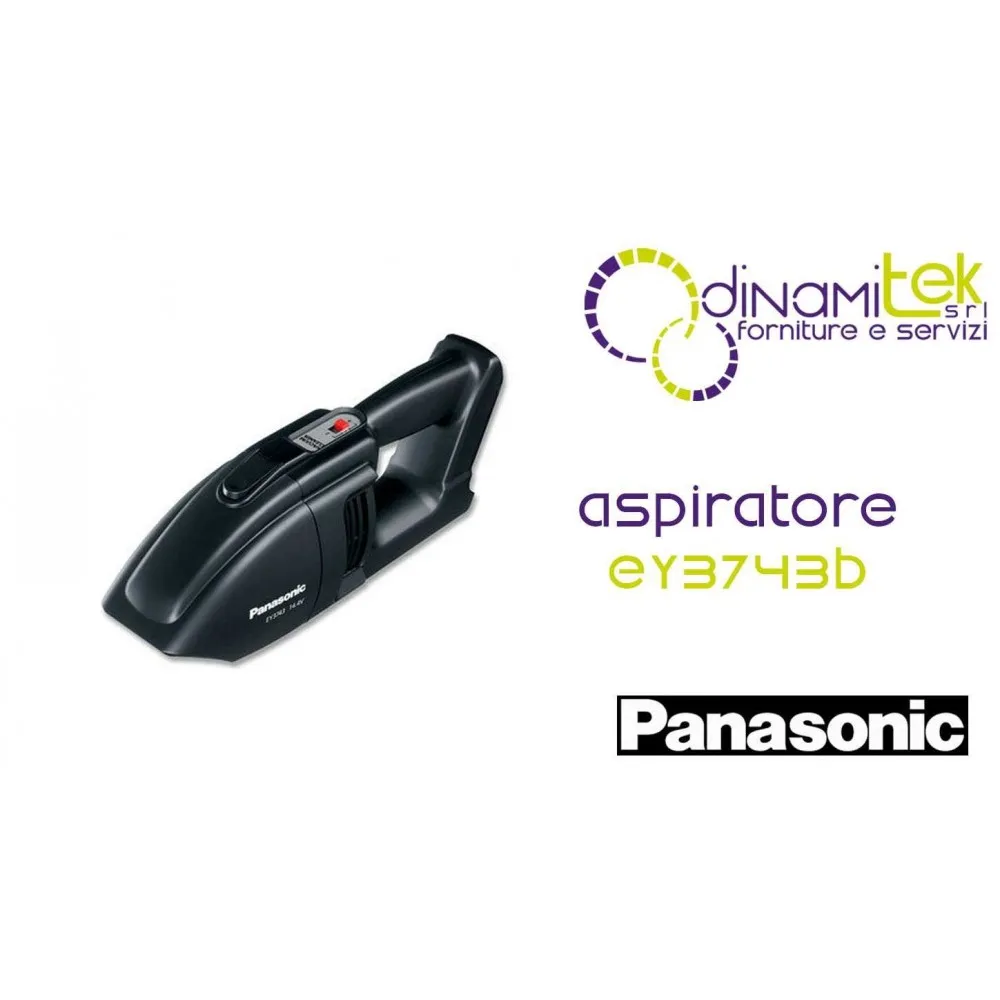 ASPIRATORE14,4VBATTERIANONINCL. EY3743B PANASONIC Dinamitek 1