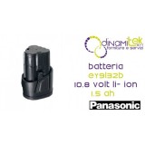 BATTERIA10,8VOLTLI-ION1.5AH EY9L32B PANASONIC Dinamitek 1