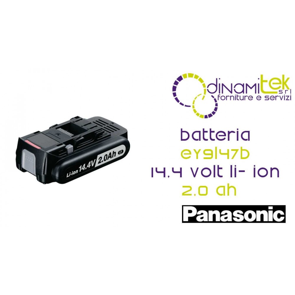 BATTERIA14,4VOLTLI-ION2,0AH EY9L47B PANASONIC Dinamitek 1