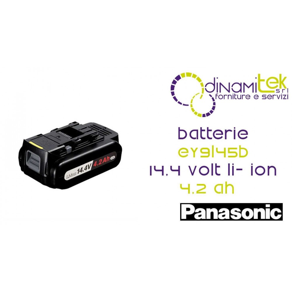 BATTERIA 14.4 VOLT LI-ION 4.2 AH PANASONIC EY9L45B Dinamitek 1