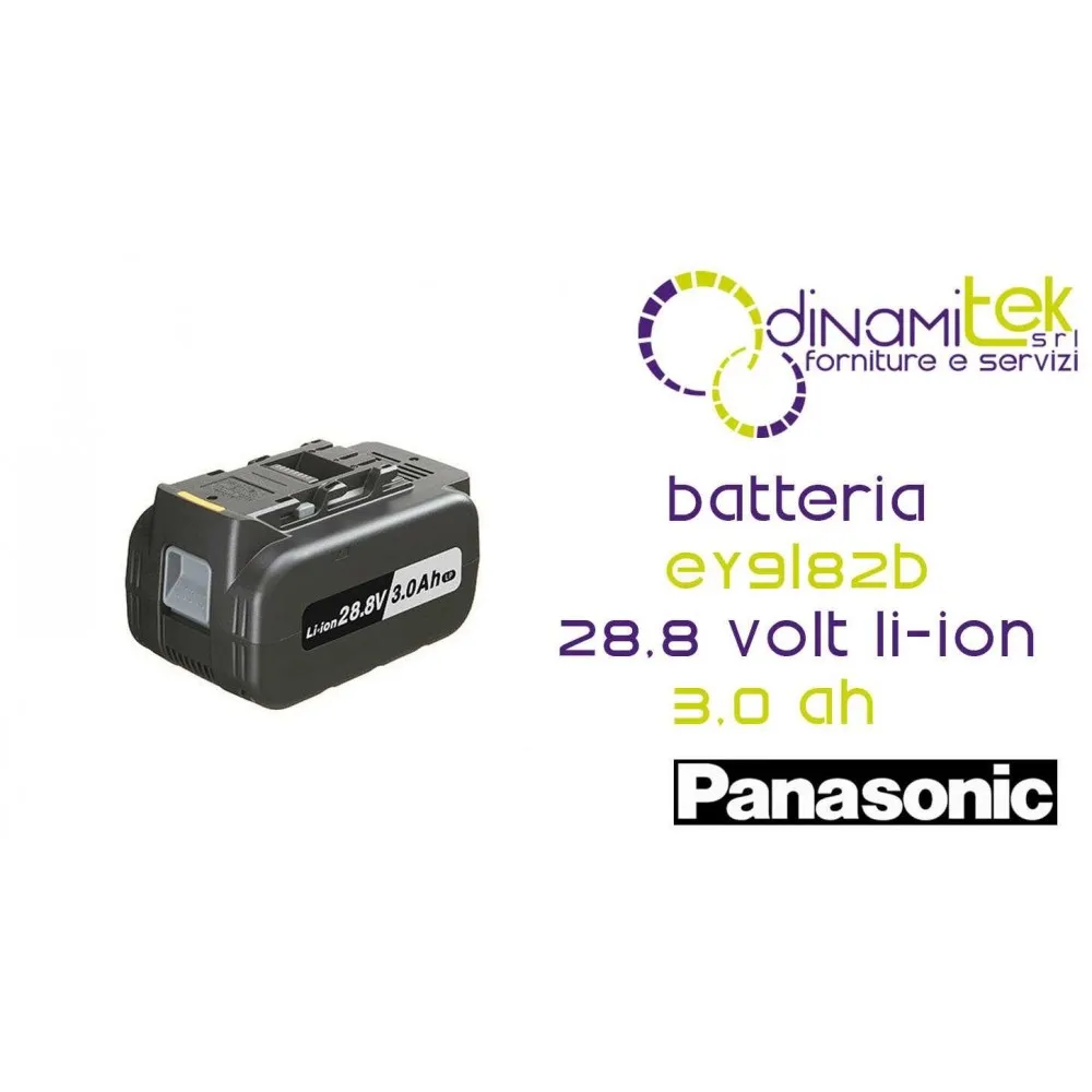 BATTERIA28,8VOLTLI-ION3.0AH EY9L82B PANASONIC Dinamitek 1