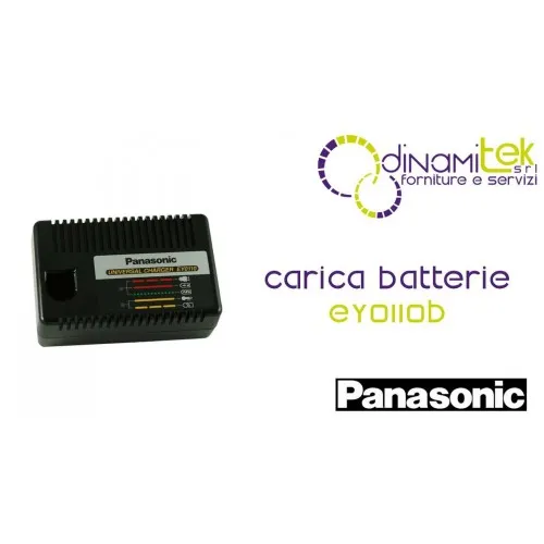 CARICABATTERIE7,2-24VPERTUTTELEBATTERIENI-CDENI-MH EY0110B PANASONIC Dinamitek 1