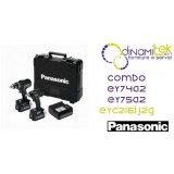 COMBO EY74A2 Y EY75A2 - 18 V - 2 X 5 AH PANASONI EYC216LJ2G Dinamitek 1
