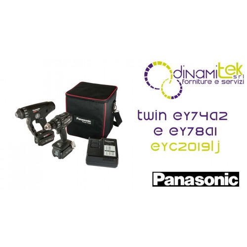TWINEY74A2EEY78A1-18V-2X5AH EYC2019LJ PANASONIC Dinamitek 1