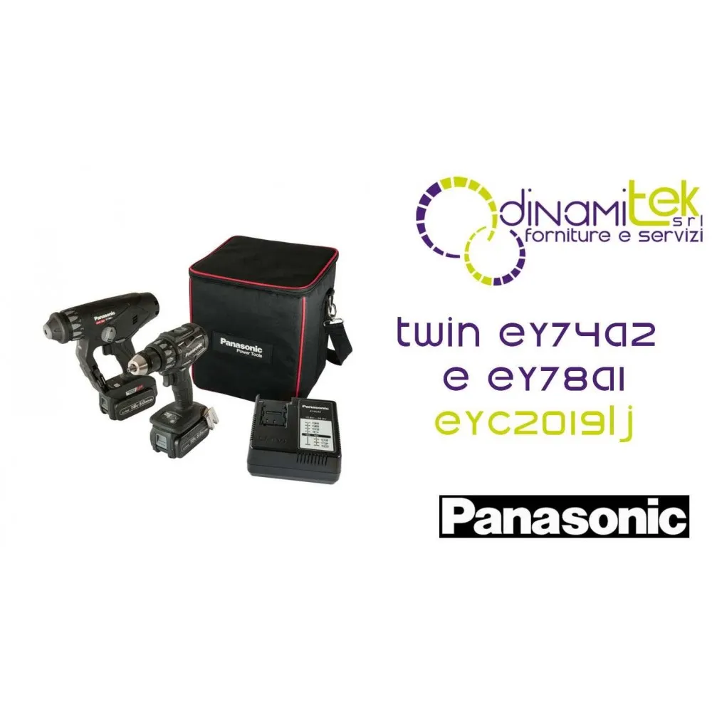 TWINEY74A2EEY78A1-18V-2X5AH EYC2019LJ PANASONIC Dinamitek 1