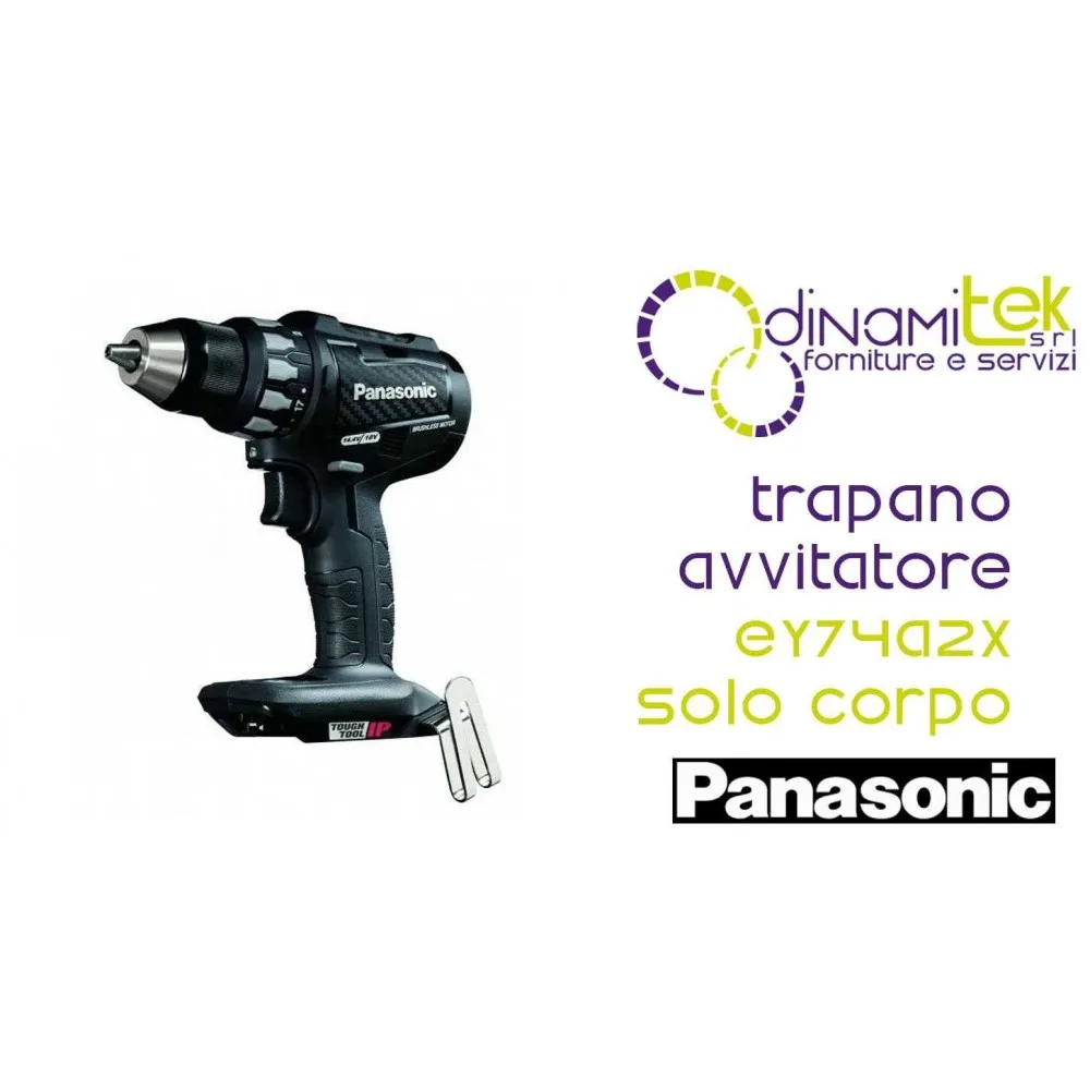 TRAPANOAVVITATOREDUALDIAM.13MM-50NMBRUSHLESSSOLOCORPO EY74A2X PANASONIC Dinamitek 1