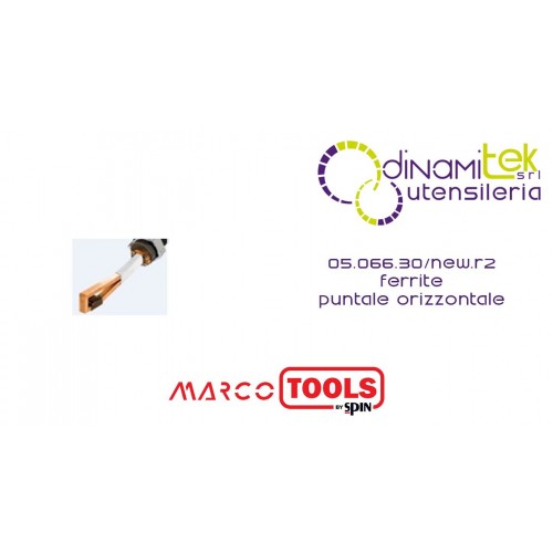 SPIN MARCO TOOLS 05.066.30/NEW.R2 FERRITE CON PUNTALE ORIZZONTALE Dinamitek 1
