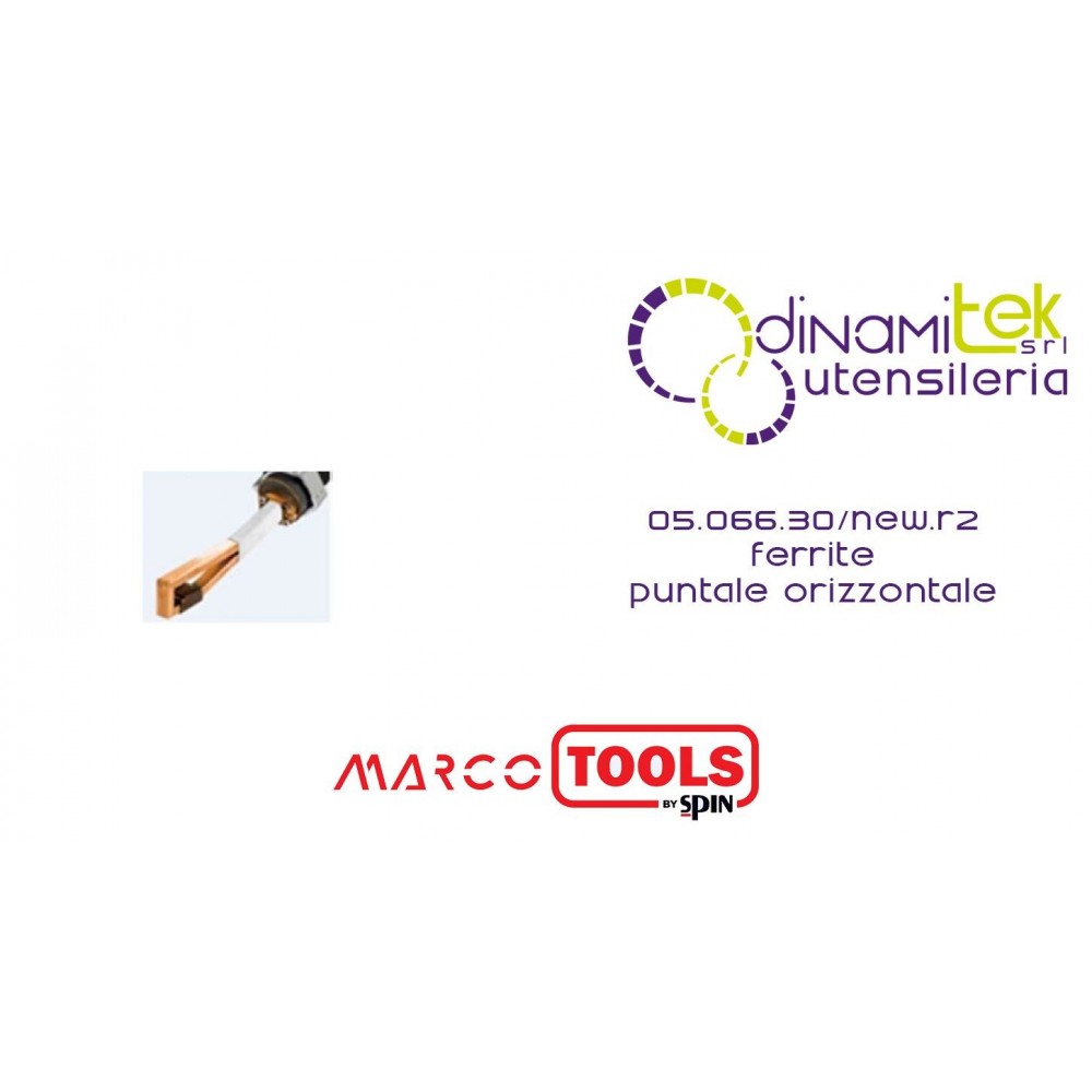 SPIN MARCO TOOLS 05.066.30/NEW.R2 FERRITE CON PUNTALE ORIZZONTALE Dinamitek 1