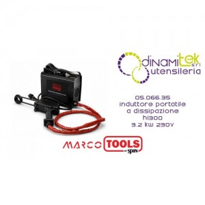 SPIN MARCO TOOLS 05.066.35 INDUTTORE PORTATILE A DISSIPAZIONE HI300 3.2 KW 230V Dinamitek 1