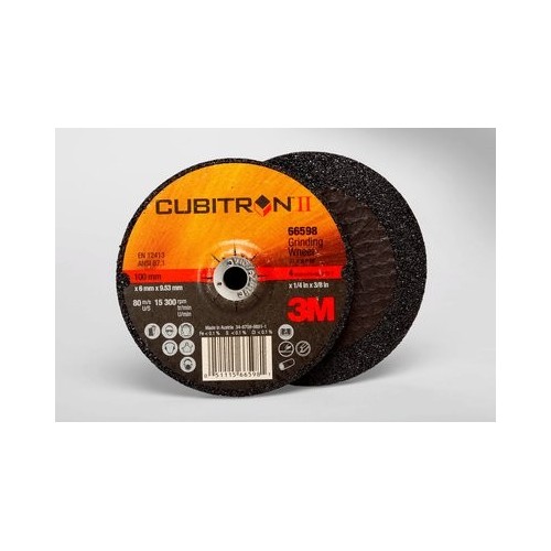 94001-T27-CUBITRON II MOLIENDA DE DISCOS DE CENTRO DEPRIMIDO 150 X 7 3M Dinamitek 2