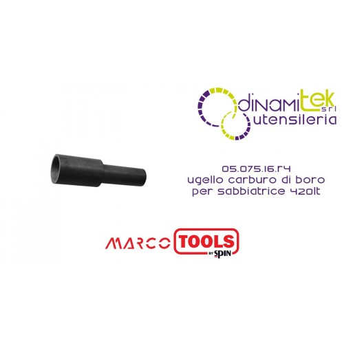 05.075.16.R4 BORCARBIDDÜSE FÜR 420-LITER-SANDSTRAHLGERÄT MARCO TOOLS SPIN