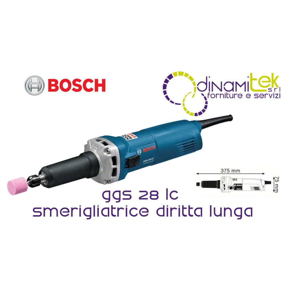 0.601.221.000 GGS 28 LC SMERIGLIATRICE ASSIALE LUNGA BOSCH Dinamitek 1