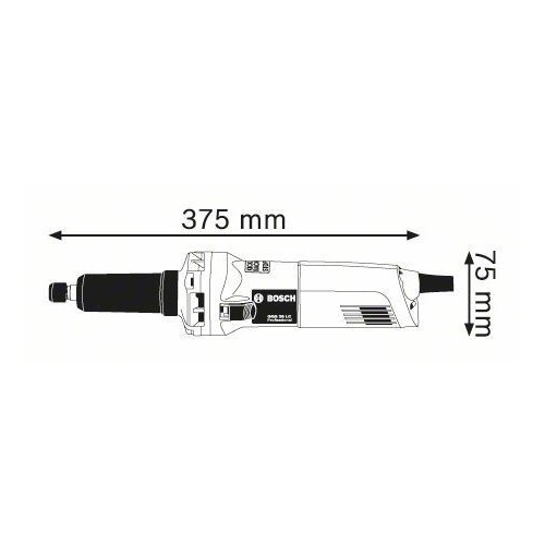 0.601.221.000 GGS 28 LC SMERIGLIATRICE ASSIALE LUNGA BOSCH Dinamitek 3