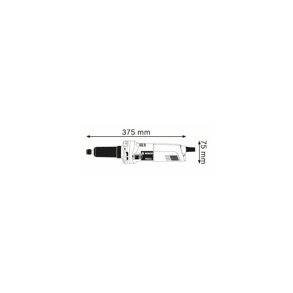 0.601.221.000 GGS 28 LC SMERIGLIATRICE ASSIALE LUNGA BOSCH Dinamitek 3