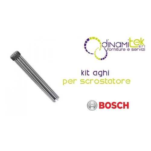 1.607.000.027 KIT D'AIGUILLES POUR SCROSTATORE BOSCH Dinamitek 1