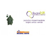 PONCHO IMPERMEABLE INDUSTRIAL STARTER UNO VERDE DE TAMAñO Dinamitek 1