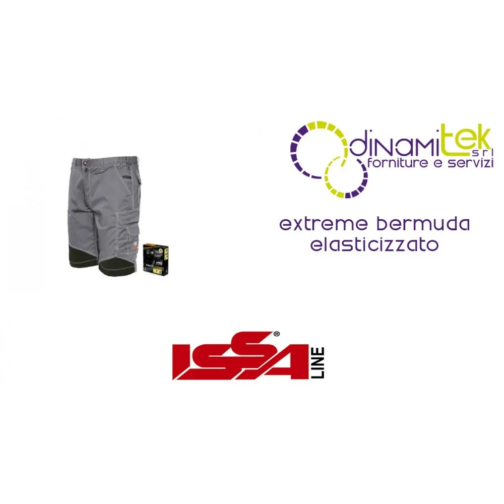 BERMUDA ZU ARBEITEN, STRETCH B-EXTREME ISSA LINE Dinamitek 1