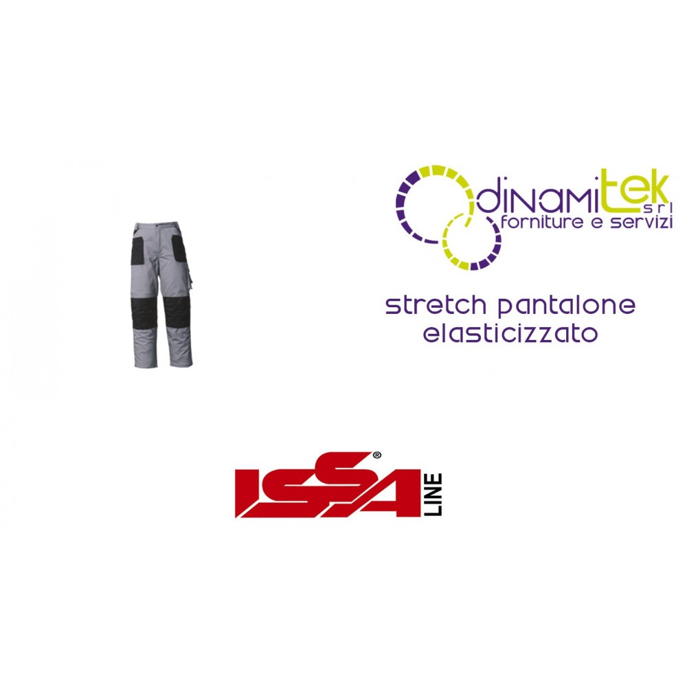 PANTALONE ELASTICIZZATO DA LAVORO P-STRETCH ISSA LINE Dinamitek 1